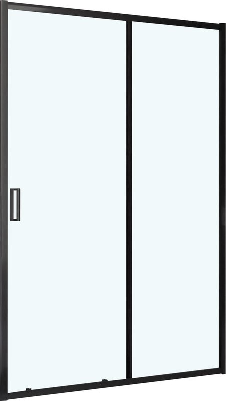 Душевой уголок RGW Classic CL-48B+100 см (158,5x161,5)x100x185 профиль черный, стекло прозрачное