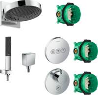 Душевой комплект Hansgrohe Rainfinity 250 (3 jet) 26232000 + 26857000 + 26455000 + 15742000 + 15745000
