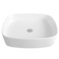 Тумба с раковиной Teymi Ritta 55 дуб эврика, матовая белая, раковина Solli 51