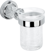 Набор Стакан Boheme Murano Cristal 10904-CRST-CH + Мыльница 10903-CRST-СH