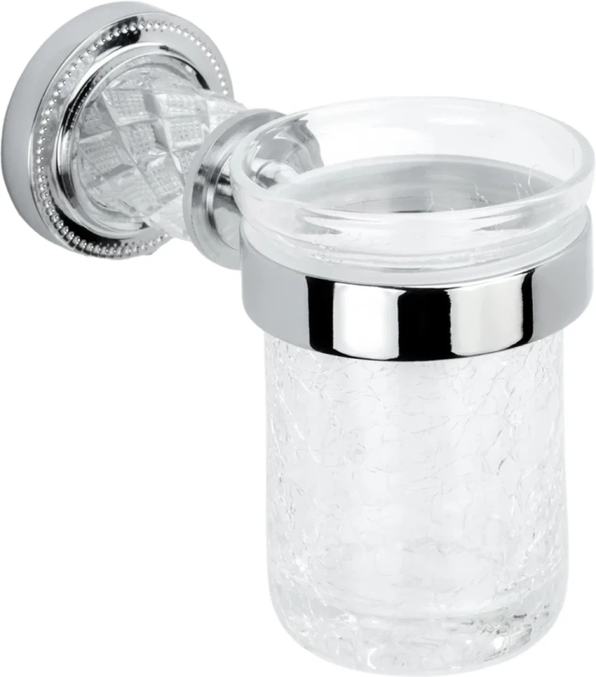 Набор Стакан Boheme Murano Cristal 10904-CRST-CH + Мыльница 10903-CRST-СH
