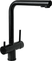 Смеситель для кухни Славен Город Д СЛ-ОД-Д77 черный