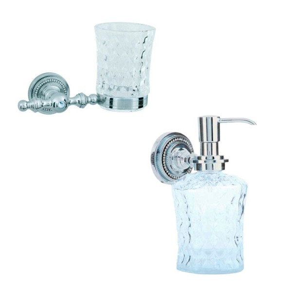 Набор Стакан Boheme Brillante 10433 + Дозатор 10447