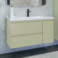 Тумба под раковину без столешницы Caprigo Forte 100 R подвесная, фисташка