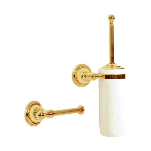 Набор Держатель Boheme Hermitage Gold 10365 + Ершик 10363