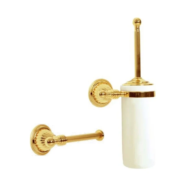 Набор Держатель Boheme Hermitage Gold 10365 + Ершик 10363