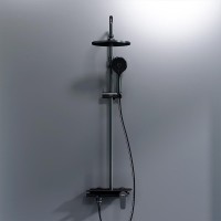 Душевая стойка Damixa Jupiter 977730300 с полочкой