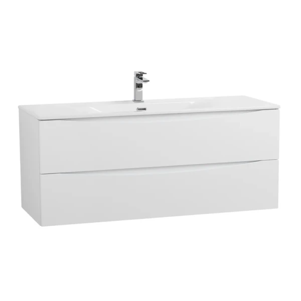 Тумба под раковину BelBagno Marino-cer-n 120 подвесная, bianco opaco