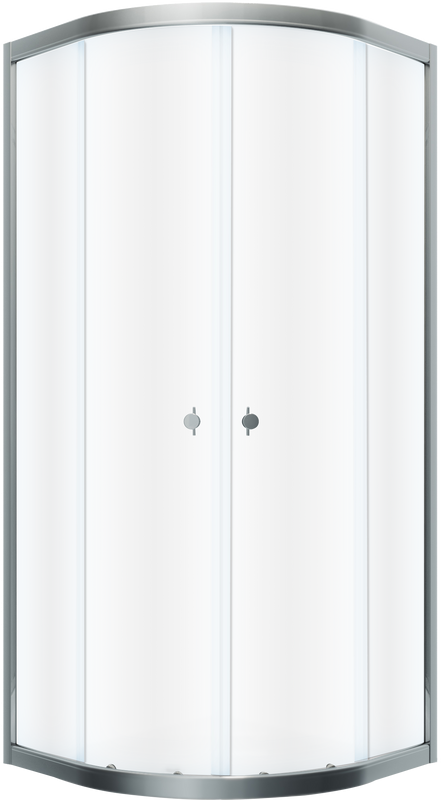 Душевой уголок Triton Альфа -хром Щ0000056788 80x80, профиль хром