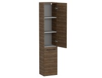 Шкаф-пенал для ванной Cersanit Lara 30 орех табак