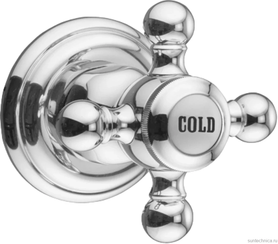 Вентиль Kludi 1926 518150520 cold, хром