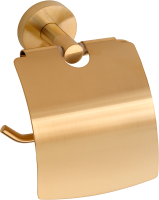 Набор Держатель Bemeta Sablo 160112010 gold matt + Ершик 160313060 матовое золото