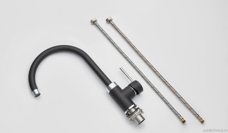 Смеситель для кухни Emar Quartz 3004 морион