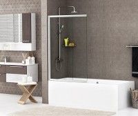 Шторка на ванну Wasserkraft Main 41S02-80