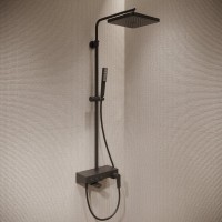 Душевая стойка Teska Niagara NG3580 черная