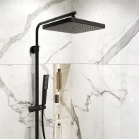Душевая стойка Teska Niagara NG3580 черная Душевая стойка Teska Niagara NG3580 черная