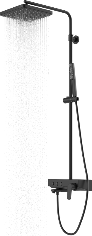 Душевая стойка Teska Niagara NG3580 черная
