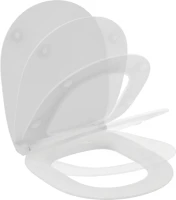 Комплект Унитаз подвесной Ideal Standard Connect + Крышка E772401 с микролифтом + Инсталляция Geberit Duofix UP 320 111.300.00.5 + Кнопка Sigma 01 115.770.21.5 хром + Крепления 111.815.00.1 к стене + Звукоизоляция