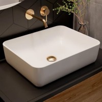Смеситель для раковины AQUAme Siena AQM6215GG С ВНУТРЕННЕЙ ЧАСТЬЮ, глянцевое золото