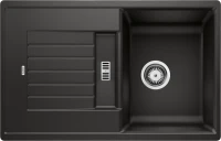 Комплект Мойка Blanco Zia 45S 526013 черная + Смеситель Ambis-S 523119
