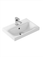 Тумба с раковиной SanStar Ориана 50 напольная, раковина Cersanit Moduo 50