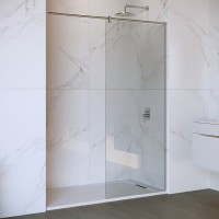 Душевая перегородка RGW Walk In WA-033 80 см, со штангой 200 см, стекло прозрачное 6 мм