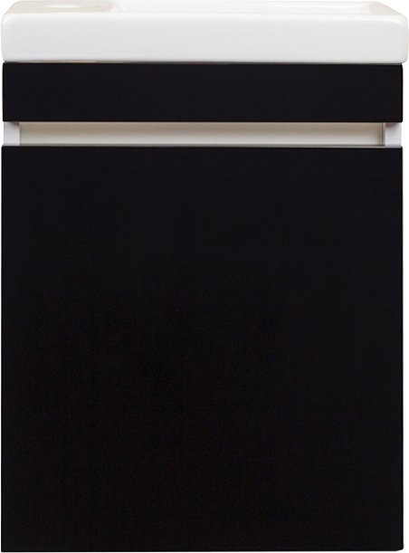 Тумба под раковину Style Line Compact 40 Люкс, черная