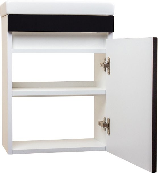 Тумба под раковину Style Line Compact 40 Люкс, черная