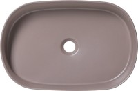 Накладная раковина Allen Brau Fantasy Oval 55x36, коричневая