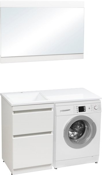 Раковина над стиральной машиной Aquanet Даллас 110 L