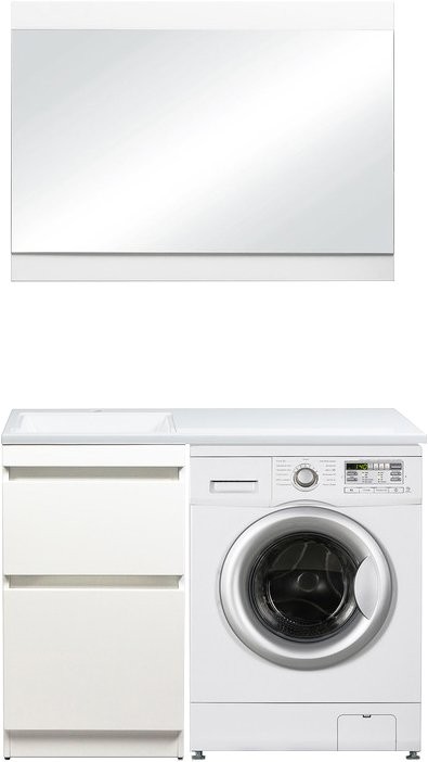 Раковина над стиральной машиной Aquanet Даллас 110 L
