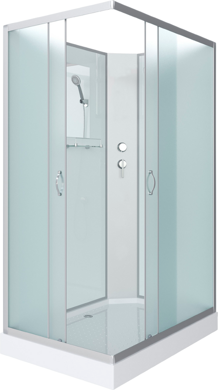 Душевая кабина Niagara Classic NG-43185-14QBK 110х80 см, без крыши