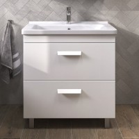 Тумба с раковиной Vigo Nova 80 2 ящика
