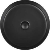 Накладная раковина Vincea VBS-316MB 41 матовая черная