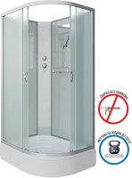 Душевая кабина Niagara Classic NG-33984-14LBK 90х80 см, без крыши