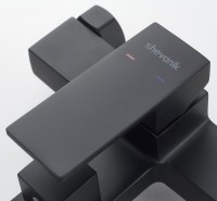 Смеситель для ванны с душем Shevanik S9602H черный
