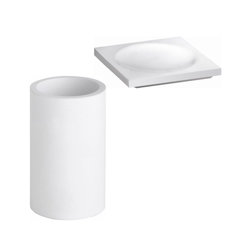 Набор Стакан Bemeta Gamma 145711324 + Мыльница 145708314