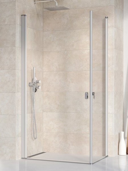 Душевой уголок Ravak Chrome CRV1-90+CRV1-90 профиль блестящий, стекло прозрачное Transparent