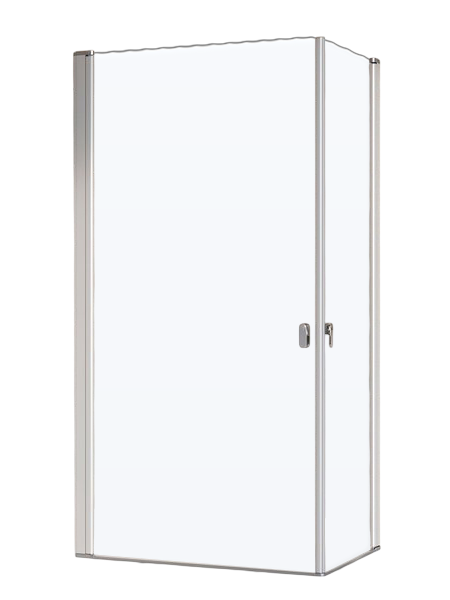 Душевой уголок Ravak Chrome CRV1-90+CRV1-90 профиль блестящий, стекло прозрачное Transparent