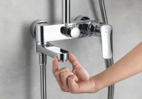 Душевая стойка AQUATEK AQ2040CR хром Душевая стойка AQUATEK AQ2040CR хром