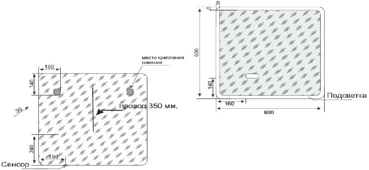 Мебель для ванной комнаты Style Line Бергамо Мини 70 Люкс Plus подвесная, антискрейтч серая