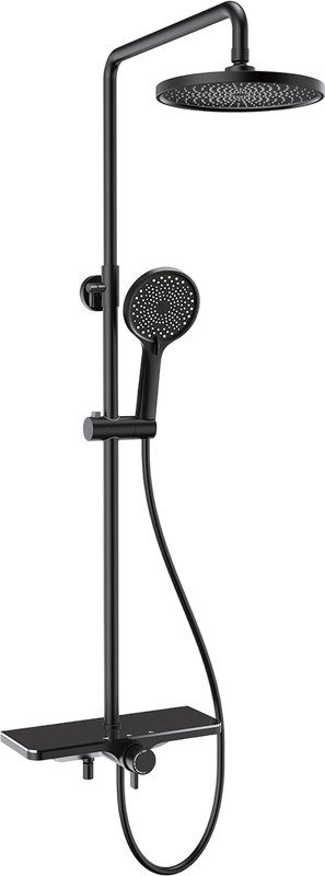 Душевая стойка AQUAme AQM8002B черная