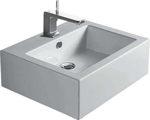 Раковина Simas Frozen FZ 10 bia/1 hole 1 готовое отверстие под смеситель