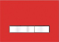 Комплект Унитаз подвесной безободковый Bell Pro Rimless 3301101R + Быстросъемное сиденье микролифт 33290100 + Система инсталляции для унитазов Relfix 38010010 + Кнопка смыва Relfix 3805005R красный, хром