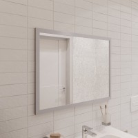 Зеркало STWORKI Брамминг 60х80, серебро