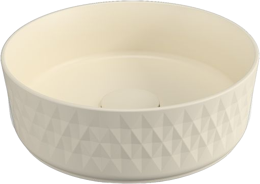 Накладная раковина Allen Brau Fantasy Romb 36, айвори