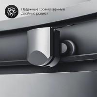 Душевой уголок AM.PM Gem W90G-404-120290-BT 120x90, профиль черный