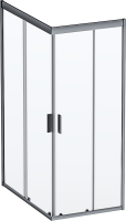 Душевой уголок AM.PM Gem W90G-404-120290-BT 120x90, профиль черный
