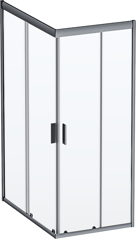 Душевой уголок AM.PM Gem W90G-404-120290-BT 120x90, профиль черный