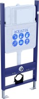 Комплект Унитаз подвесной AQUATEK Каир AQ1170-00 безободковый, с микролифтом + Инсталляция Eco Standard INS-0000014 + Комплект креплений KKI-0000002 + Кнопка KDI-0000017 матовая черная